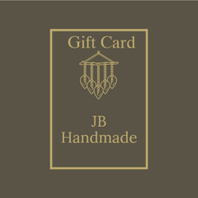 Load image into Gallery viewer, JB Handmade Gift Card
