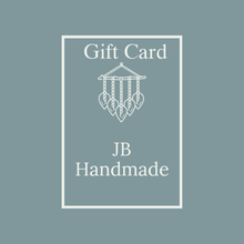 Load image into Gallery viewer, JB Handmade Gift Card
